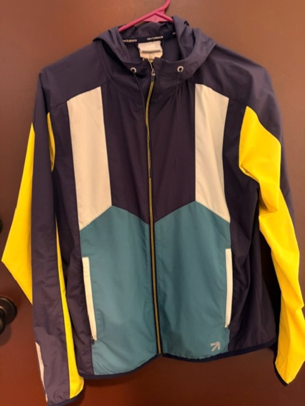 New Balance for J.Crew Colorblock Windbreaker
